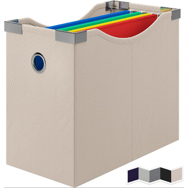 Inbox Zero Hanging File Organizer Boxes For Home Or Office Storage